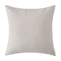 Deconovo faux linen cushion cover cream color 50*50cm 1pc MegaBDM