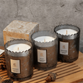 Zooly Lace Edge Cup Scented Candle - San Diego Blackwood, 200G, 1PC MegaBDM