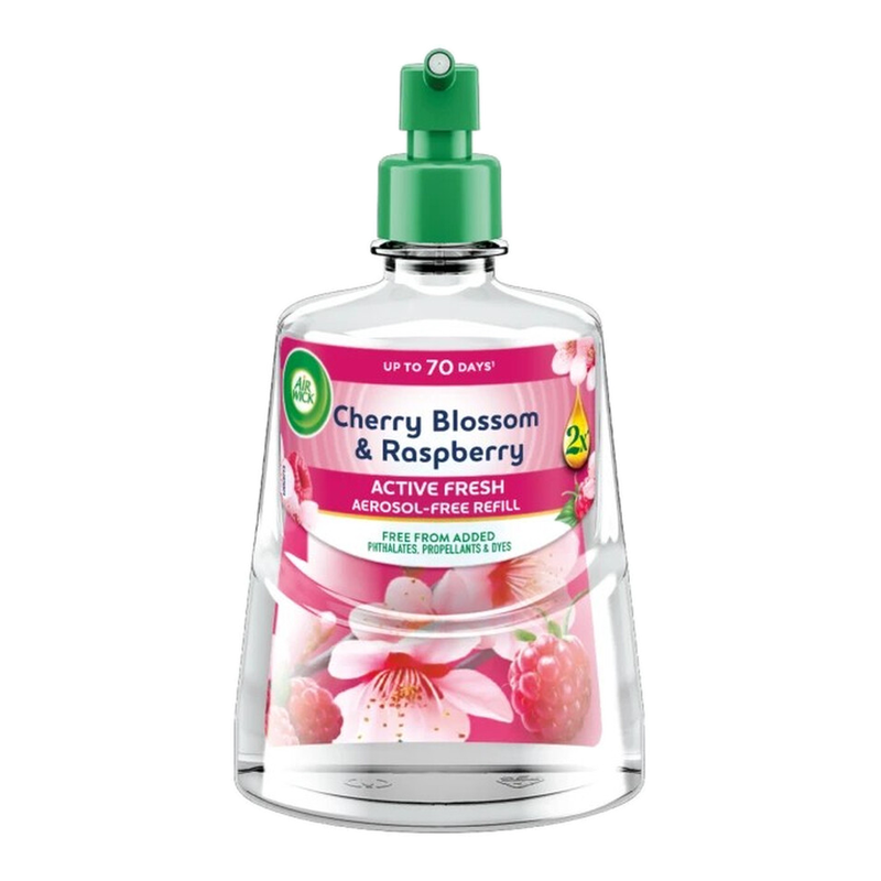 Air Wick Cherry Blossom & Raspberry AerosolFree Automatic Spray Refill 228 ml MegaBDM