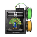 FlashForge × JOYBUY AD5X Multicolour 3D Printer with High-Speed Printing 600 mm/s, 300 °C Hotend, Automatic Levelling and Flexible PEI Plate in 220*220*220 mm Installation Space MegaBDM