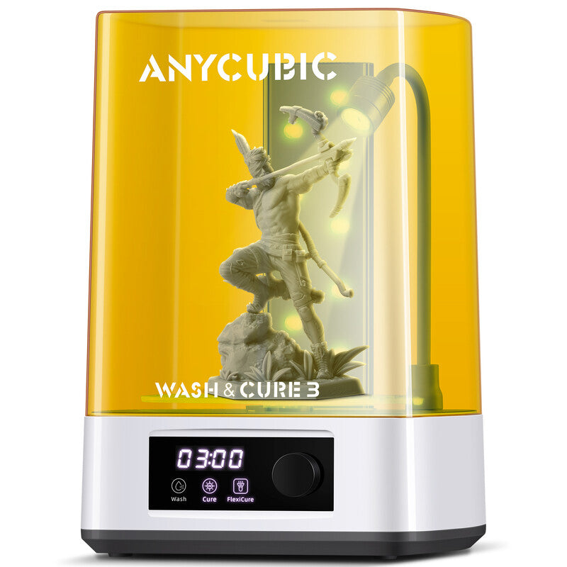 ANYCUBIC x JOYBUY Wash & Cure 3 2-in-1 Resin Post-Processing Station with Powerful Washing & UV Curing, 165×100×180mm Cleaning Capacity MegaBDM