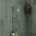 Croydex Presion Pressure Boosting Shower Head with 5 Settings - Chrome MegaBDM