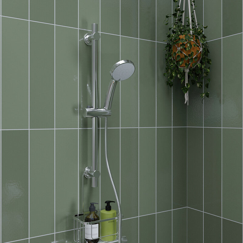 Croydex Presion Pressure Boosting Shower Head with 5 Settings - Chrome MegaBDM