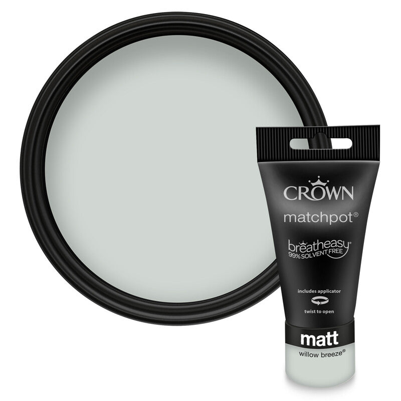 Crown Matt Emulsion Willow Breeze 40ml MegaBDM