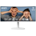 Modern MD342CQPW 34" 3440x1440 (UWQHD) 120Hz 1500R Curved Monitor - White MegaBDM