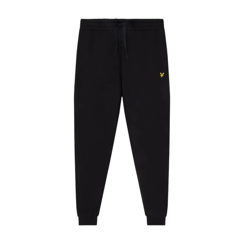 Lyle & Scott Men's Skinny Fit Cotton Joggers - Jet Black MegaBDM