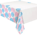 Unique Party Plastic Table Cover, Gender Reveal, 1.37 x 2.13m MegaBDM