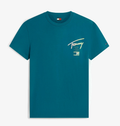 Tommy Hilfiger TJM T-Shirt City Sign Regular Fit - Polar Teal MegaBDM