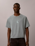 Calvin Klein Relaxed Monogram T-Shirt Dark Denim MegaBDM