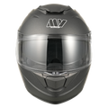 MY 935 Modular Flip-Up Motorcycle Helmet, Dual Visor, Matte Titanium, Size XXL MegaBDM