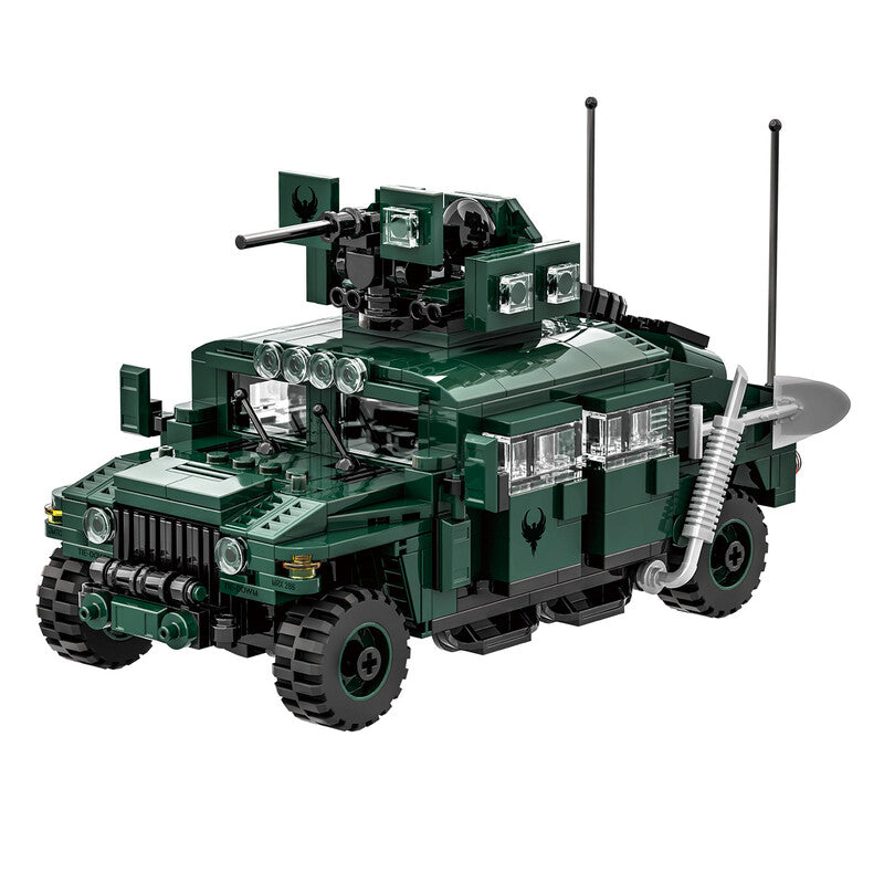 WANGE M1151 Enhanced Armament Carrier 518 Pcs Building Blocks Set for Hobby Builders MegaBDM