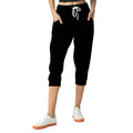 SPECIAL MAGIC Women's Capri Pants 0027 Black with Black Stripes 2XL MegaBDM
