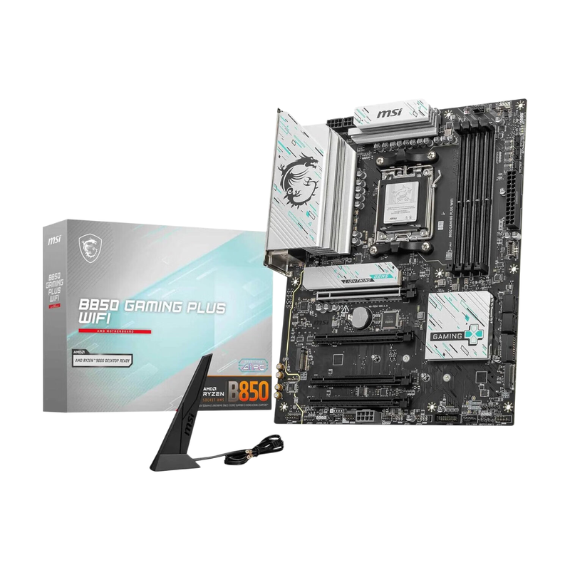 MSI B850 GAMING PLUS WIFI Motherboard AMD Socket AM5 ATX MegaBDM