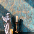 Murgall Non-Adhesive Industrial Style Wallpaper, Blue, 44x600cm, 1 Roll MegaBDM