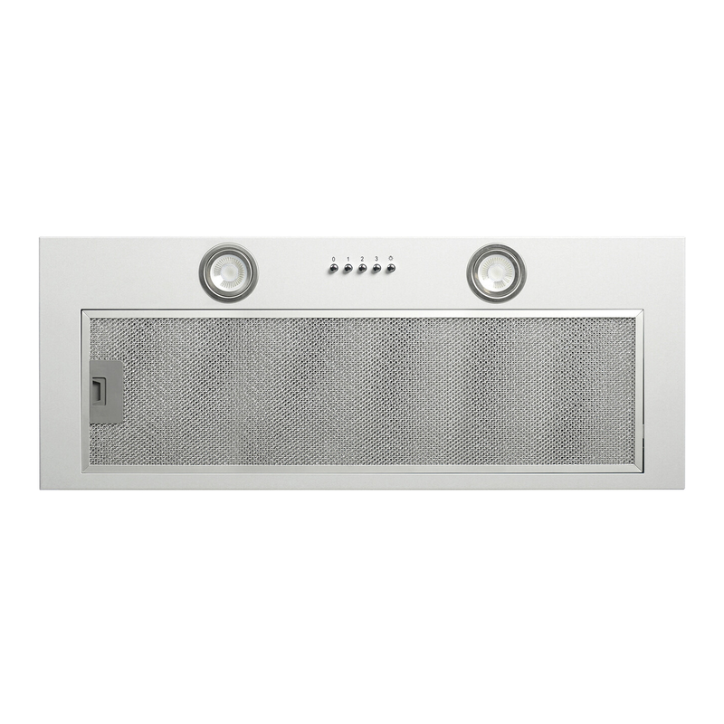 CDA CCA72SI Canopy Cooker Hood, Silver, B Rated MegaBDM