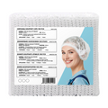 YIJINCHAN Disposable Hair Ties, White (100 Pieces/Package) MegaBDM