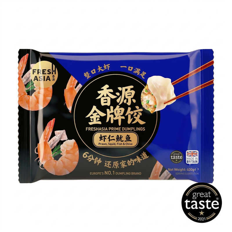 Freshasia Shrimp & Squid Dumpling 400g MegaBDM