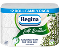 Regina Soft Bamboo Toilet Tissue, 3-Ply, 12 Rolls MegaBDM