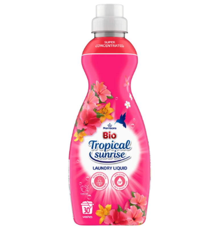 Morrisons Tropical Lychee & Passion Fruit Super Concentrated Laundry Liquid 750ml MegaBDM