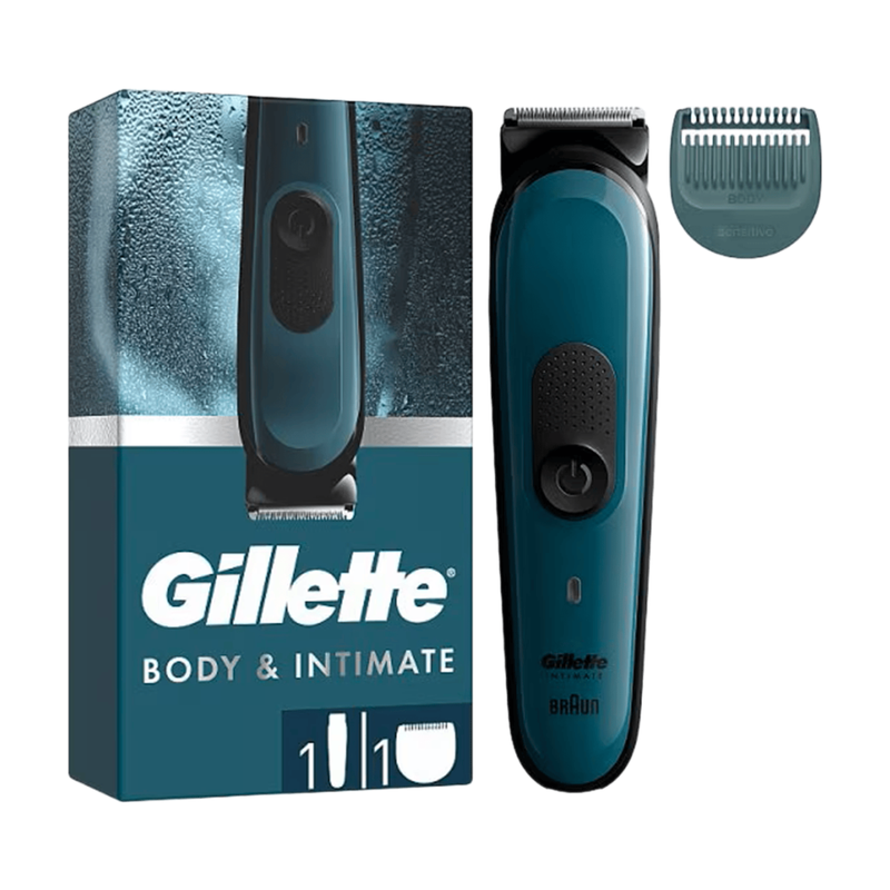 Gillette Body and Intimate Men's SkinFirst i3 Pubic Hair Waterproof Trimmer MegaBDM
