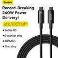 Baseus Tungsten Gold Data Cable C-C MegaBDM