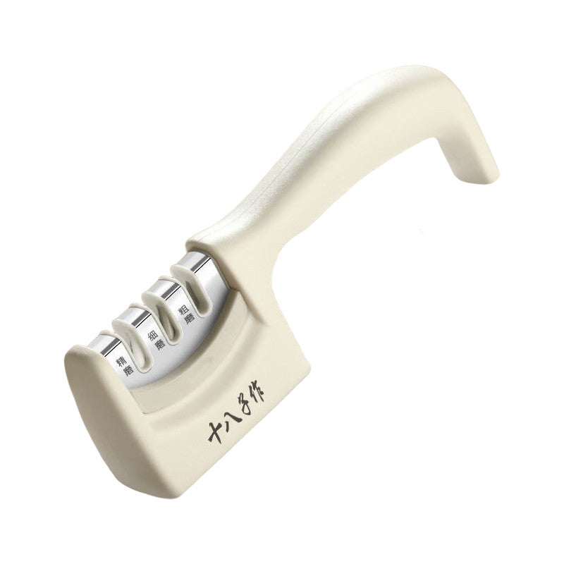 SHIBAZIZUO Three-Stage Sharpener Single Handle Household Kitchen Knife Multi-Stage Sharpener MegaBDM