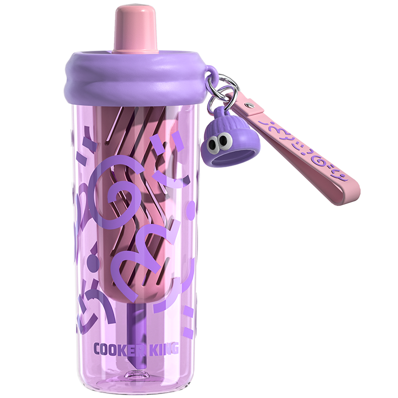 COOKER KING Doodle Ice Cream Cup 650ML (Purple Day) MegaBDM