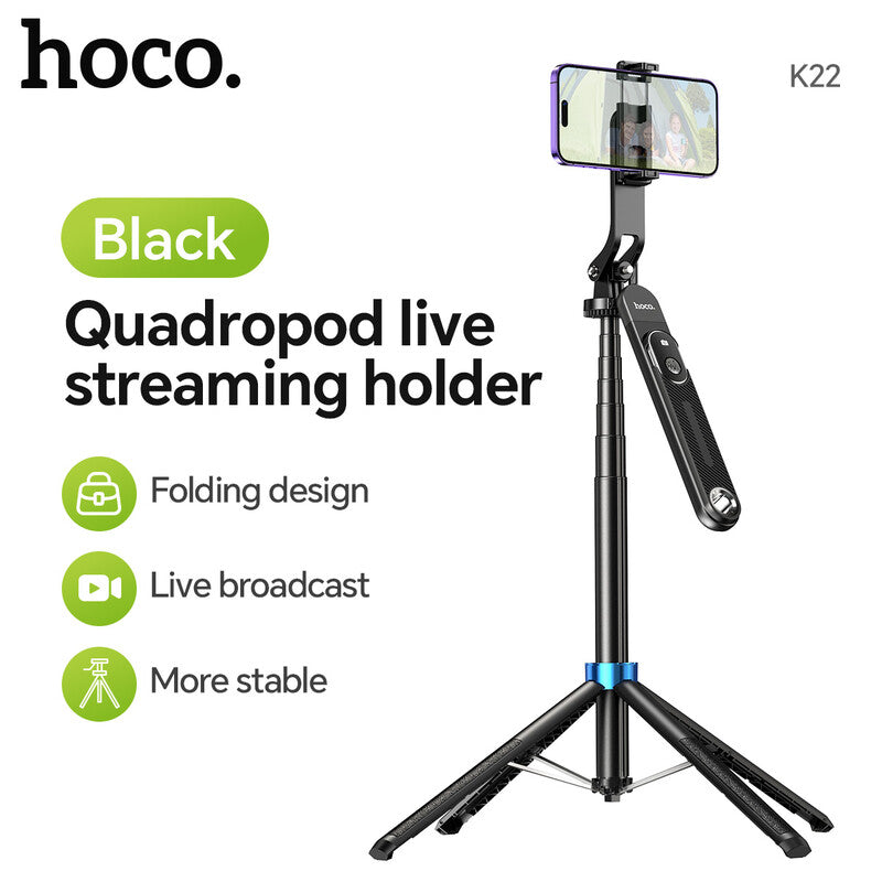 HOCO K22 Handy Tabletop Holder - Black MegaBDM