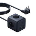 Baseus EnerFill FA11 Cube Power Strip 3AC+1U+1C 67W 1.5m EU Cosmic Black MegaBDM