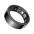VoxorAI SY02 Black 10# Call Reminder, Heart Rate, Blood Oxygen, Sleep, Exercise Monitoring, Video Browsing, Remote Care Smart Ring MegaBDM