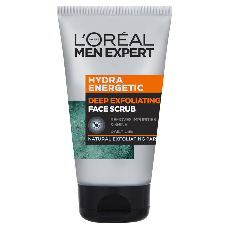 L'Oréal Paris Men Expert Hydra Energetic Deep Exfoliating Face Scrub 100ml MegaBDM