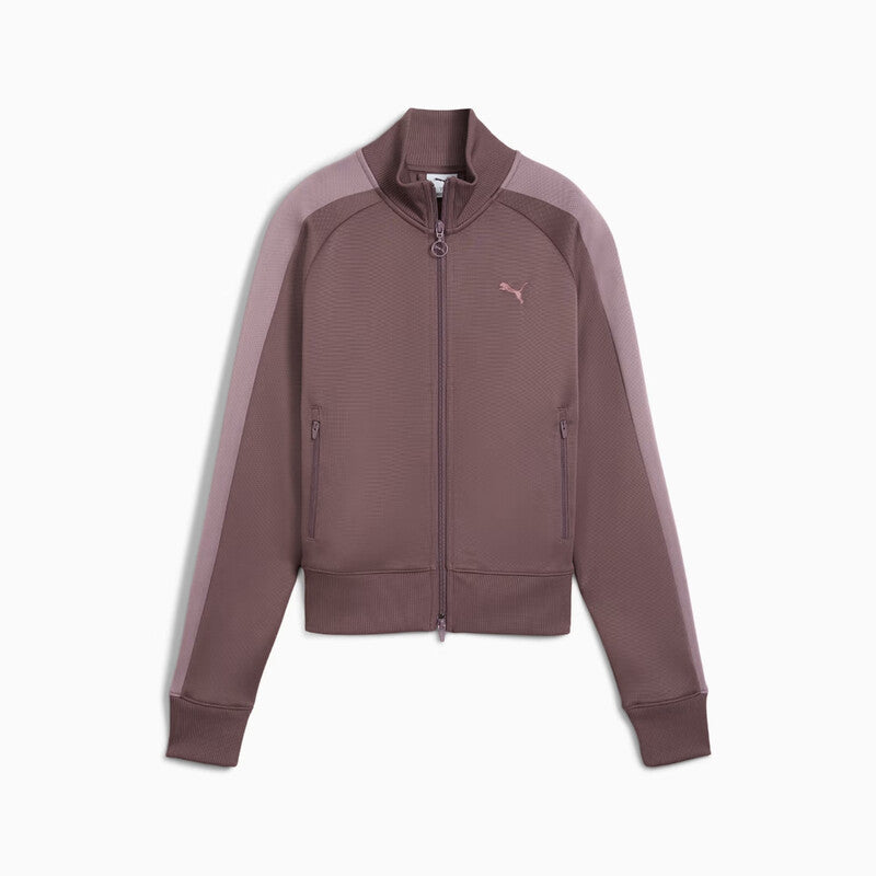 Puma T7 Always On Short Track Jacket - Raisin MegaBDM