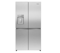 Hisense PureFlex RQ5P640SYSD 91cm American Style Fridge Freezer – 485L, Stainless Steel, Total No Frost, E Energy Rating MegaBDM