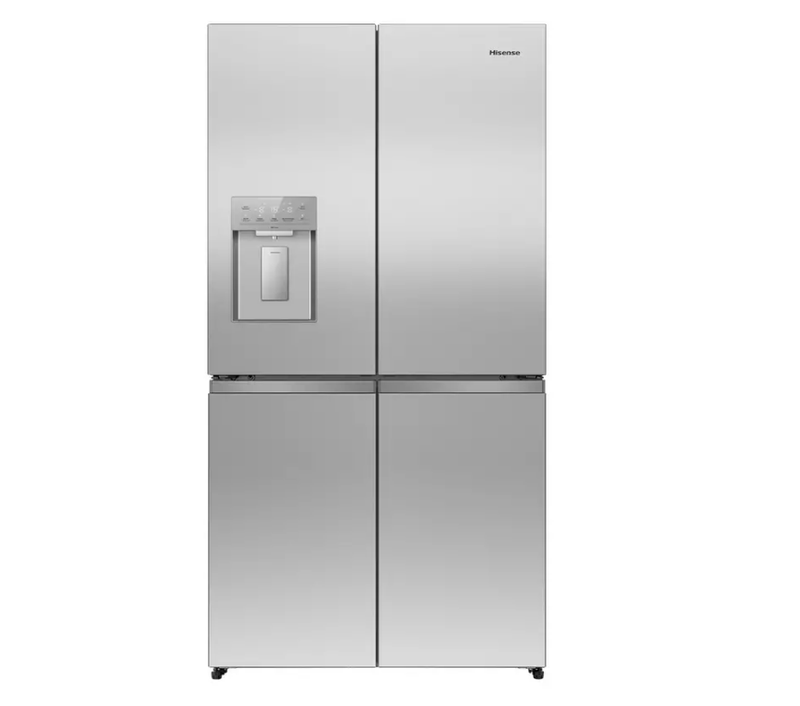 Hisense PureFlex RQ5P640SYSD 91cm American Style Fridge Freezer – 485L, Stainless Steel, Total No Frost, E Energy Rating MegaBDM