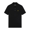 Lyle & Scott Cotton Polo Shirt - Jet Black MegaBDM