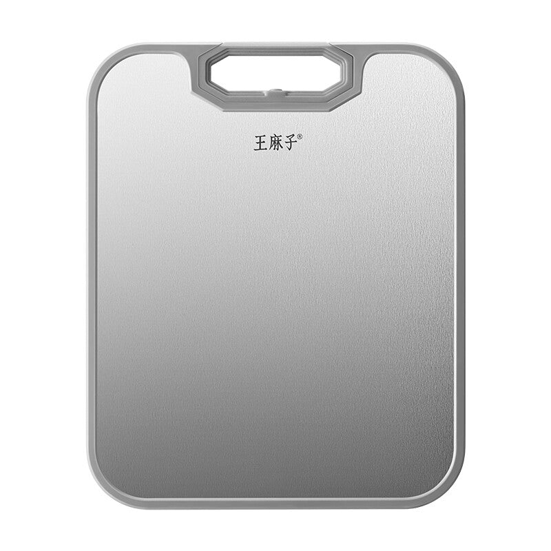 Wangmazi Cutting Board, Antibacterial Stainless Steel Double-Sided Chopping Board, Household Thickened Cutting Board MegaBDM