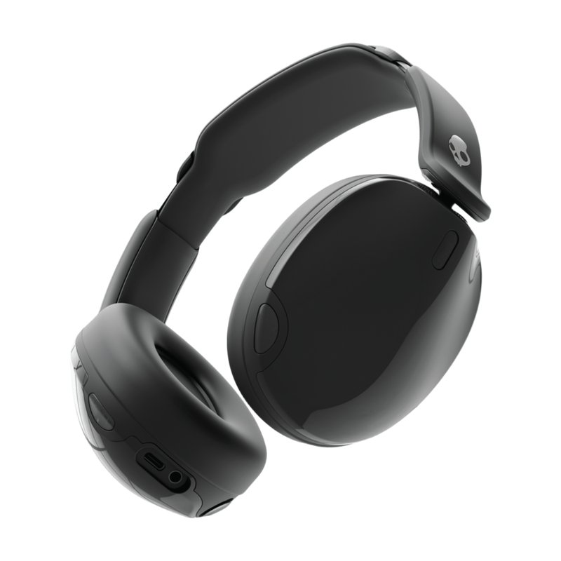 Skullcandy Hesh 540 Anc Wireless Headphones with Active Noise Cancelling - True Black MegaBDM