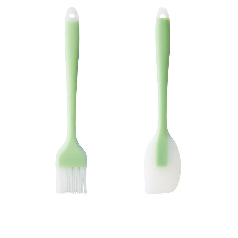 BJ 21cm Light Green Oil Brush and Scraper Set MegaBDM