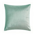 Deconovo DutchVelvet cushion cover light green color 50*50cm 1pc MegaBDM