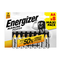 Energizer AA Power Alkaline Batteries – Pack of 8 MegaBDM