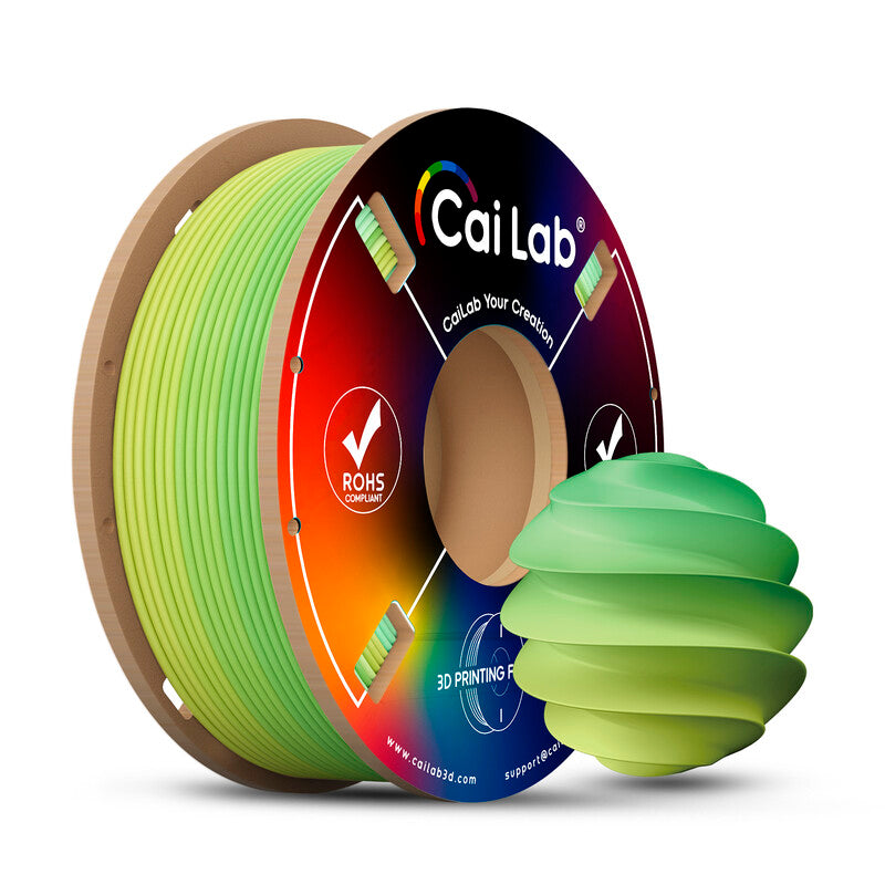 CAILAB 3D Printer Filament PLA Rainbow Gradient - Rainbow #9 MegaBDM