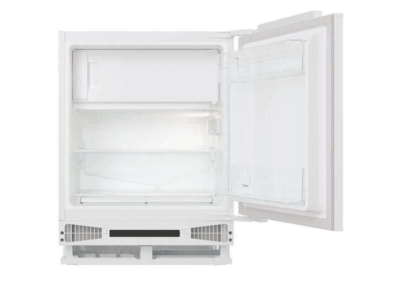 Candy CM4SE68EWK Built-Under Fridge with Ice Box, Sliding Hinge, E Rated