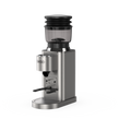 HiBREW G7 Automatic Burr Mill Electric Coffee Grinder with 48 Gears for Espresso American Coffee Pour Over Visual Bean Storage - Silver MegaBDM