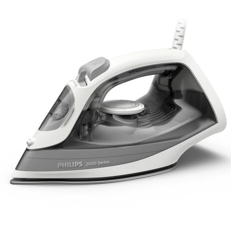[EXTRA 10% OFF, COUPON CODE: PHILIPS10] Philips 2000 Series Steam Iron DST2020/80, 2000W, Grey MegaBDM