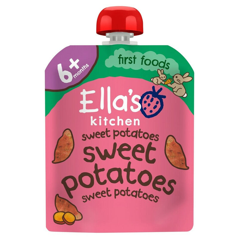 Ella's Kitchen Sweet Potatoes Pouch 6+ Months 70g MegaBDM