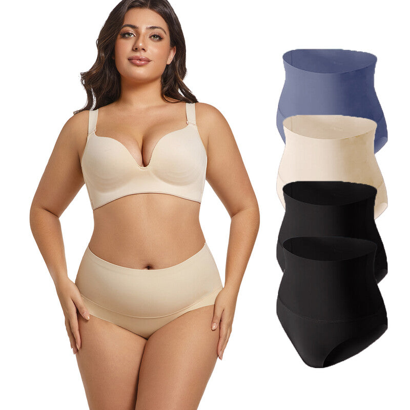 SEZZGU Women's High Waist Underwear 4PCS XL MegaBDM