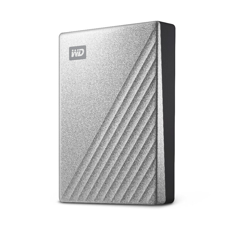 Western Digital My Passport Ultra Portable External Hard Drive – 4TB – Silver MegaBDM