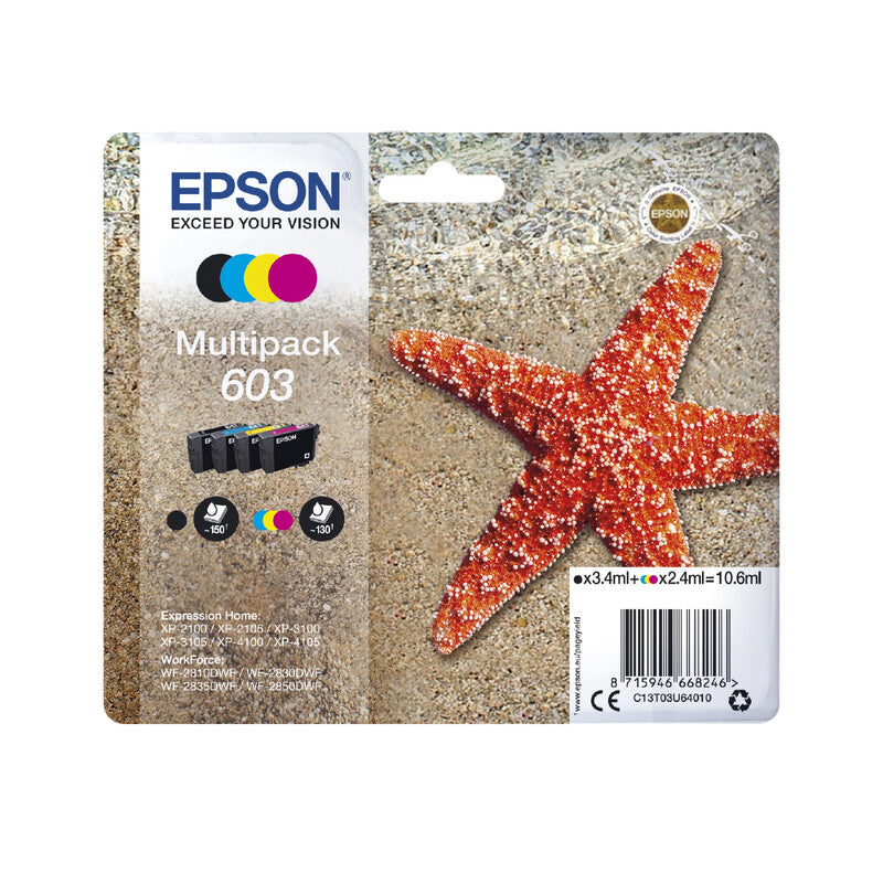 Epson 603 Ink starfish Multipack MegaBDM