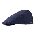 TOP-EX Mens 100% Linen Flat Cap Summer Cooling Newsboy Hats Cotton Lining M/L Navy MegaBDM