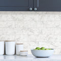 In Home Marble Tile Peel & Stick Backsplash MegaBDM